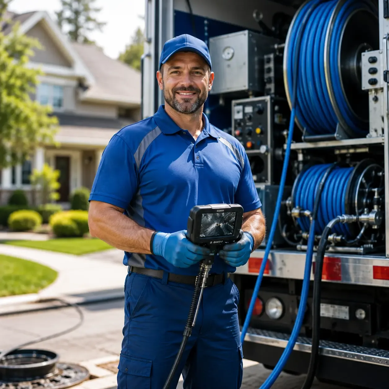 Local outdoor drain cleaning specialists in Beach City, OH